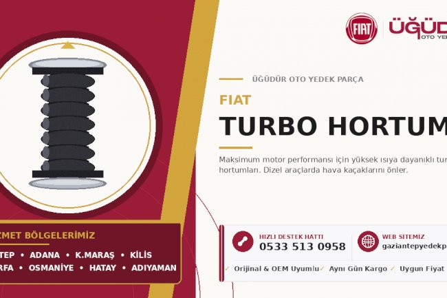Fiat Turbo Hortumu – Maksimum Motor Performansı