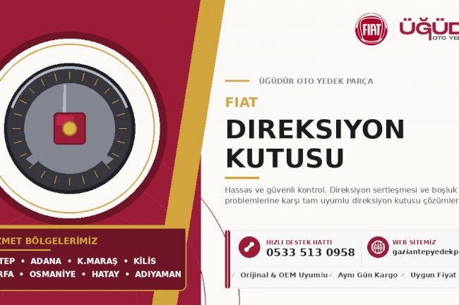 Fiat Direksiyon Kutusu – Hassas ve Güvenli Kontrol