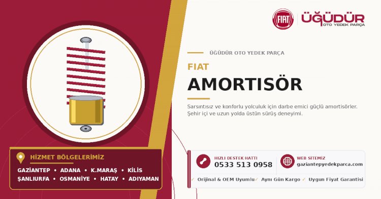 Fiat Amortisör – Sarsıntısız ve Konforlu Yolculuk